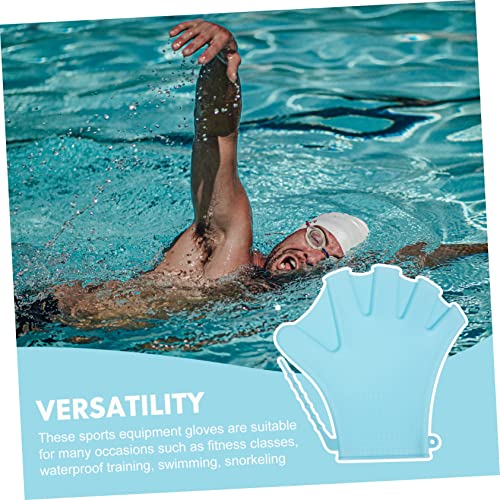 Guantes de natación ajustables Yardwe para fitness acuático y buceo unisex 6