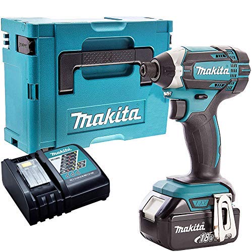 Makita DTD152Z 18V Impact Driver with 1 x 5.0Ah BL1850 Battery + DC18RC Charger & Case