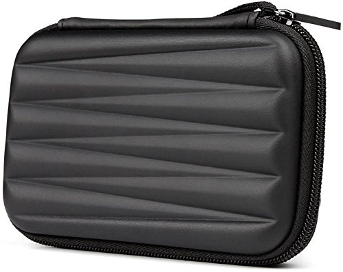 M Mod Con Shockproof External Hard Drive Case Bag Pouch Cover for 2.5-Inch Seagate 5 TB Wired External Hard Disk Drive (Black)