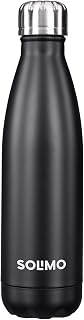 Amazon Brand - Solimo 1000ml Stainless Steel Insulated (Thermosteel) Water Bottle | 24 Hours Hot and Cold | Leakproof, Rus... Price In India