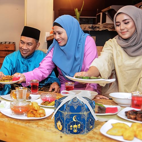 Jremreo-12-Pack-Ramadan-Eid-Mubarak-Treat-Boxes-Gold-Lantern-and-Moon-Design-Hexagonal-Paper-Boxes-with-Ribbons-Muslim-Holiday-Party-Candy-Containers-for-Eid-Al-fitr