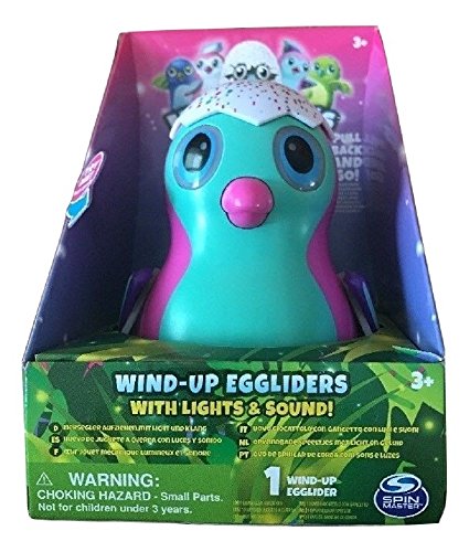 Hatchimals Wind-Up Eggliders Penguala Pink & Turquoise