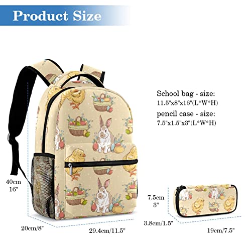 Sac à dos de voyage vintage pour filles et garçons sur le campus - 2