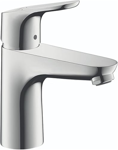 hansgrohe Focus Modern - Grifo de lavabo de baño de 1 manija y 1 7 pulgadas de alto en cromo 04371000