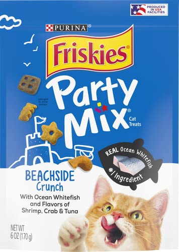 Friskies Purina Party mix Beachside Crunch, 6 oz