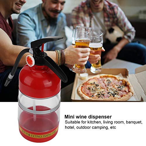 2L Liquor Dispenser, Portable Acrylic Fire Extinguisher Container Originality Beer Dispenser, Beer Water Barrels Beverage Liquor Rack Machine for Wine, Spirits, Beer, Liquor and by Diydeg - Image 3