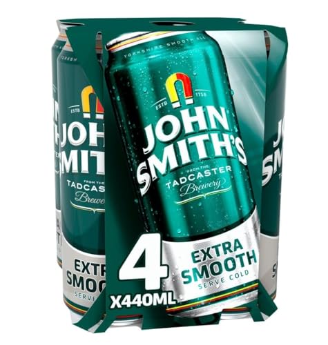 John Smiths Extra Smooth Ale Cans 4x440ml