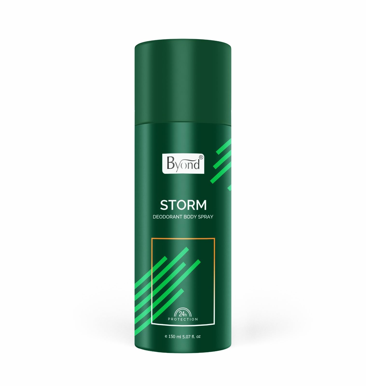 Byond Storm No Gas Deodorant, Perfume Body Spray, Long Lasting Deo for Men 24 Hour, (Storm, 150ml) (Pack of 1)