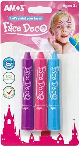 Amos Face Deco Painting Pens for Girls