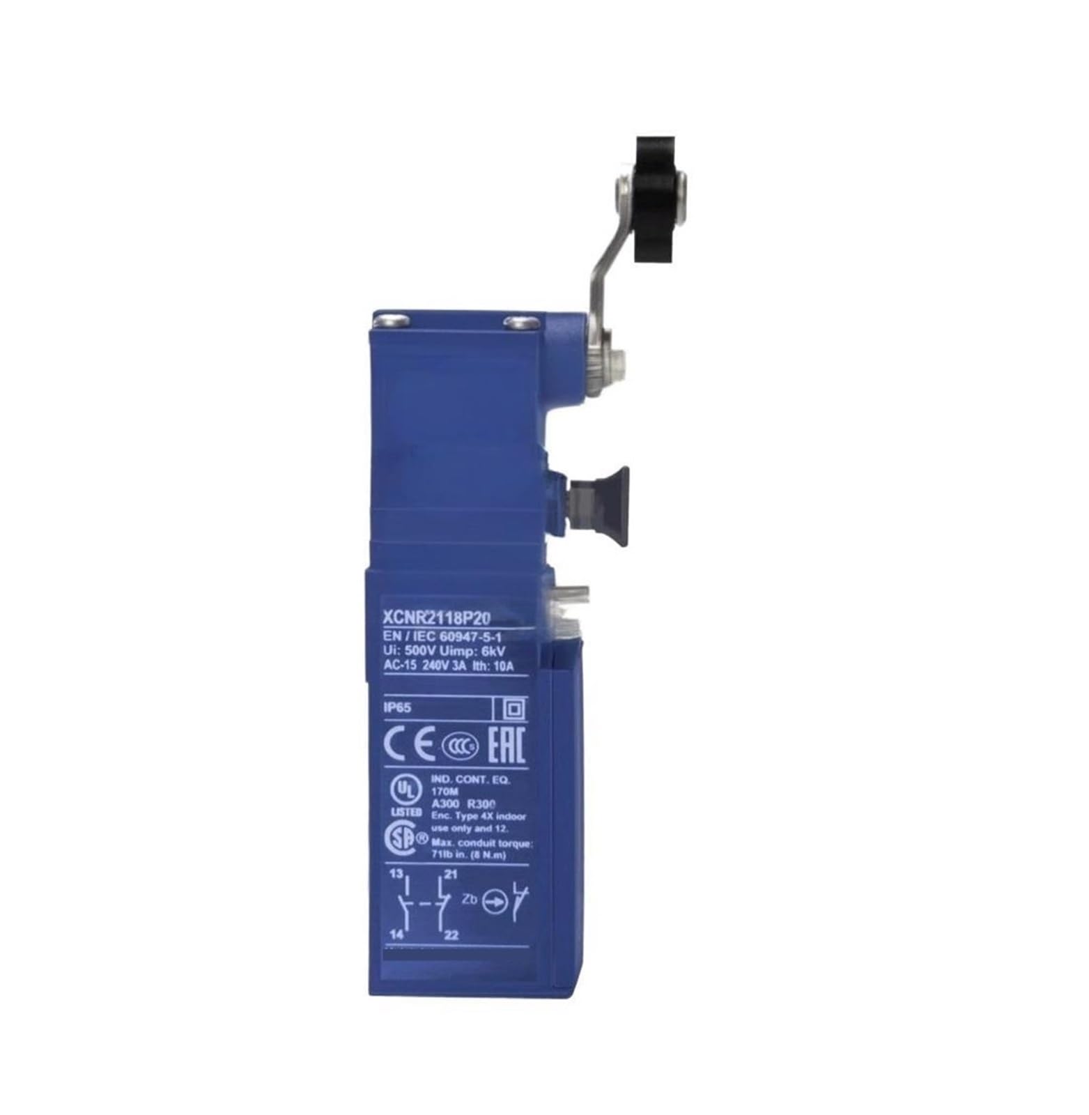 Zvqysgiw One Color Limit Switch Travel Switch Self-Locking Manual Reset Xcnr2118p20