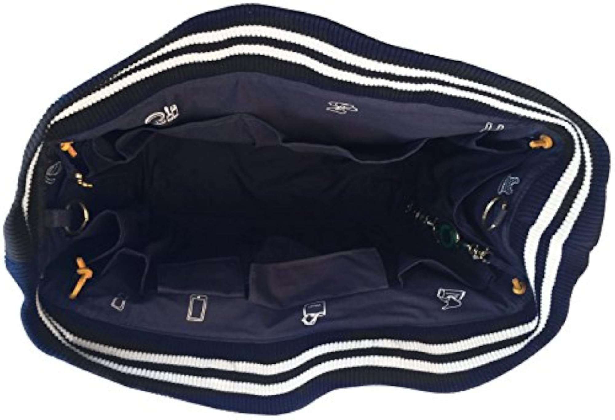 Baby Diaper Bag in Blue and White, Waterproof