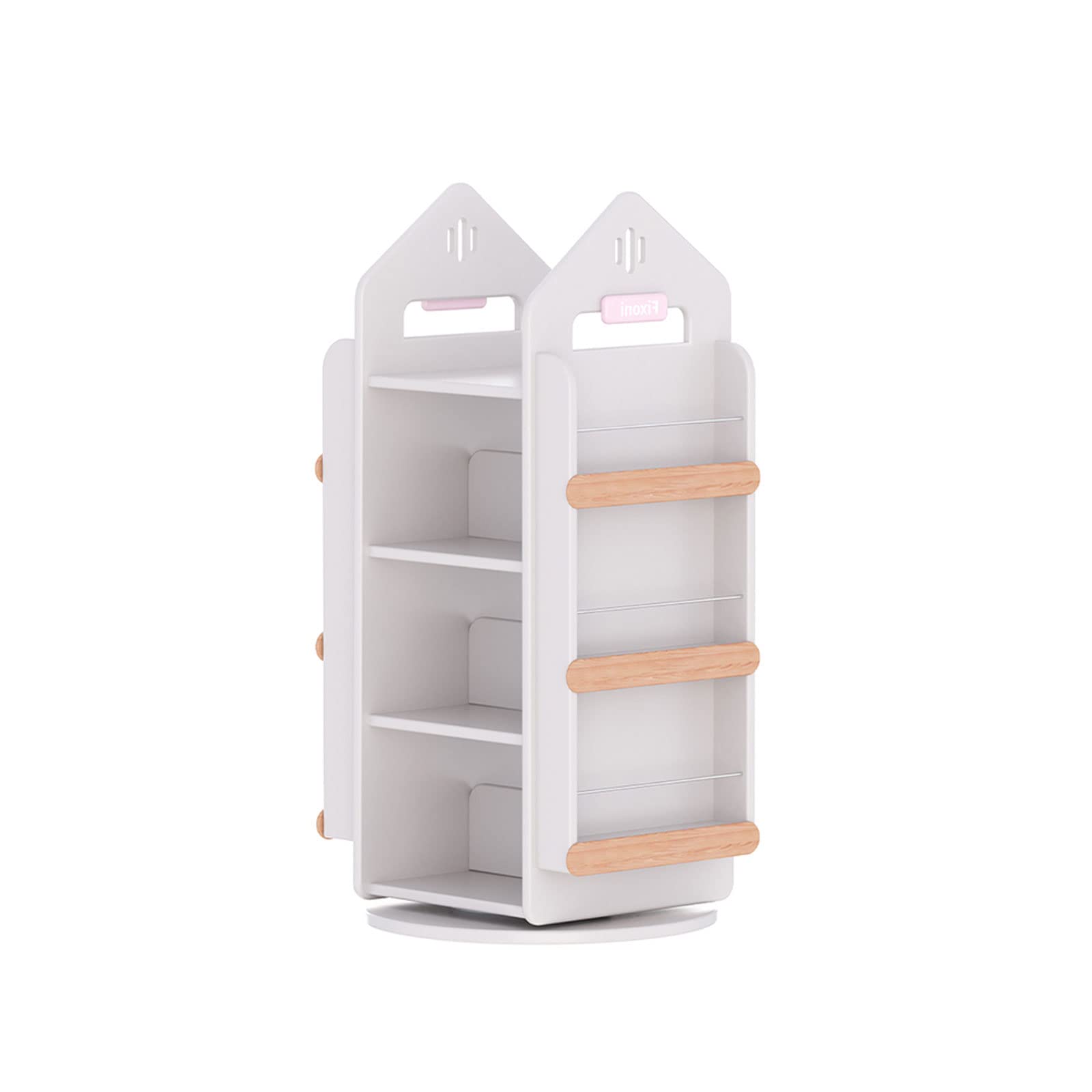 Vicco Kinderboekenkast Onix, Wit, 97.1 x 78.4 cm