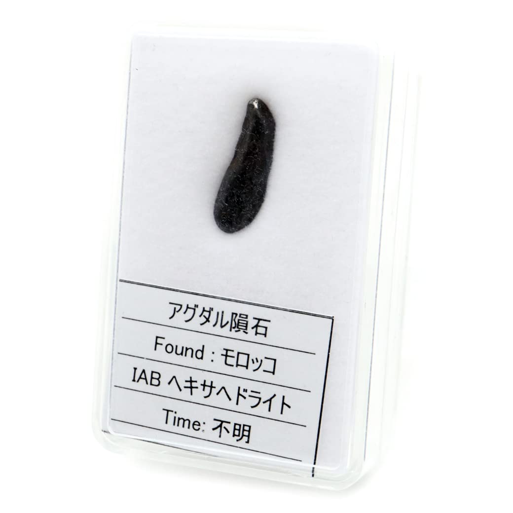 Amazon.co.jp: [GOLD STONE] アグダル隕石 モロッコ産 重量1.3g ヘキサ