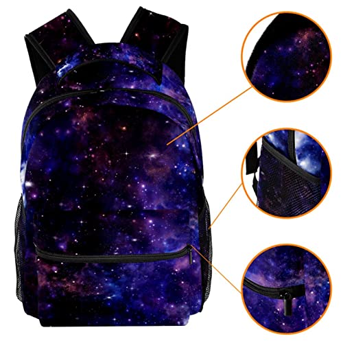 Mochila para portátil de espacio galaxia para universidad y escapadas 3