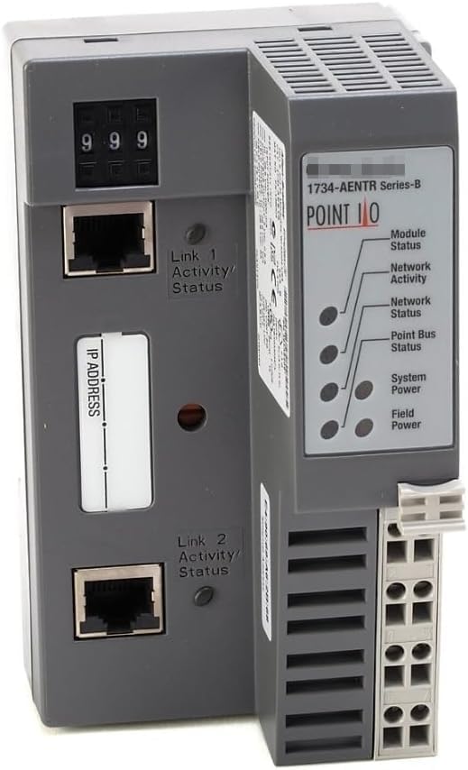 1734-AENTR módulo adaptador doble puerto ethernet PLC Point IO caja 1