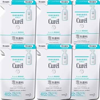Amazon | 【新パッケージ6個】花王 キュレル 潤浸保湿 泡洗顔料
