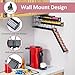 FlagShip 3-Tier Nespresso Pod Holder & Vertuo Coffee Capsule Organizer - Black Metal Space-Saving Storage Holds 30+ Pods Fits All Size Vertuo Pod