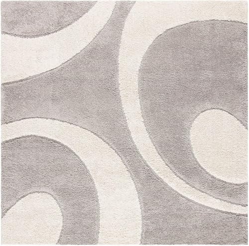 Image of Solid Shaggy Rugs and Carpet for Bedroom Living Room 2x6 Feet M-3
