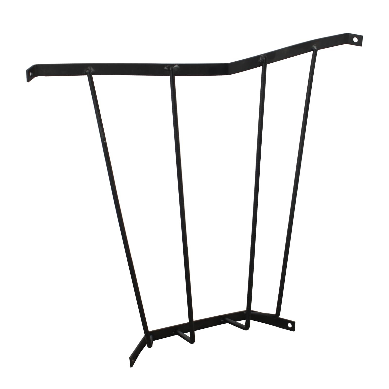 Corner Hay Rack Carbon Steel Hay Feeder Blanket Holder 23.3 x 13.2 x 21.7In Wall Mounted Hay Rack Hay Feeder for Horses Goats Farm Indoor and Outdoor Use