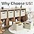 HNZIGE Fabric Storage Cubes for Organizing 6Pcs Collapsible Storage Cubes 11 Inch Cube Storage Bin With Handles, Cube Storage Bins For Cube Storage Home, Office Toy (Cream)