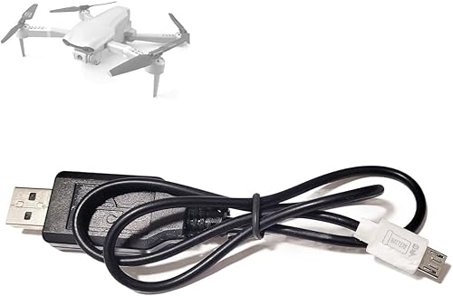 4D F3 Drone Cable de carga de batería, 7.4V 2000mAh, cargador USB, pieza de repuesto