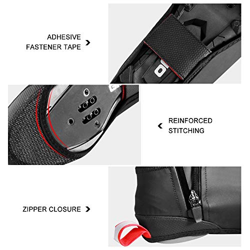 Calçados de ciclismo, Andoer Calçados de ciclismo capas à prova de vento inverno ciclismo térmico aq