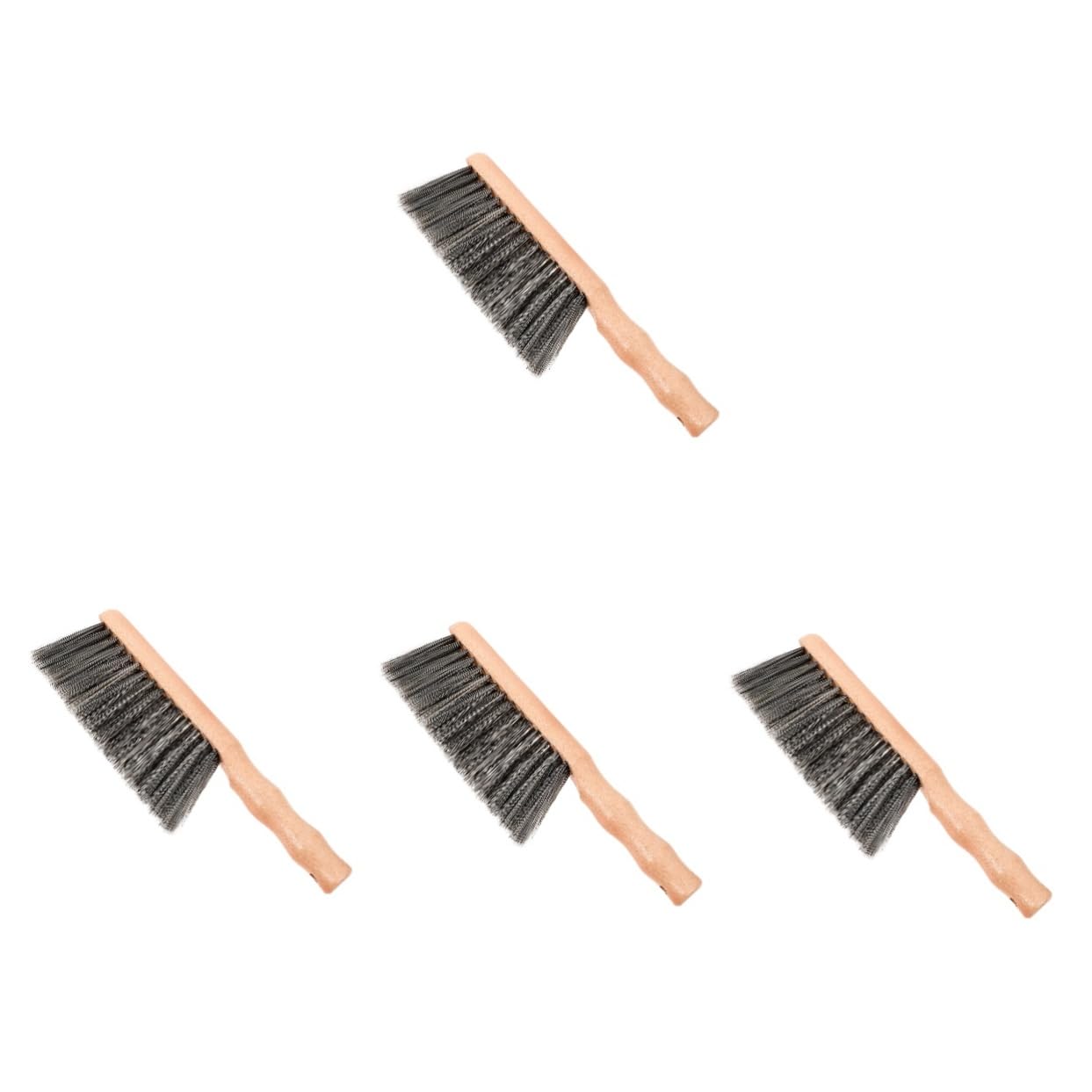 FOMIYES 4pcs Fireplace Accessories Hand Broom Indoor Broom for Grill Cleaning Brush