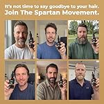 SPARTAN Beard Oil for Men – Natural Conditioning and Softening Formula – Lightweight Hydrating Oil for Smooth, Well-Maintained Beard – Daily Grooming Essential – 1pc, 4oz - Image 4