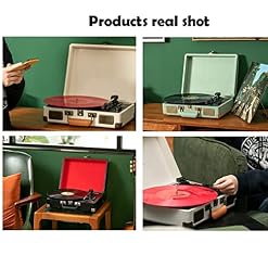Platines vinyles pour disques vinyles 3 Vitesses entraînées par Courroie, phonographe Portable avec Haut-parleurs stéréo, Vie intéressante Bluetooth - Les Beatles, Paul McCartney, John Lennon, RIngo Starr, George Harrison Platines vinyles pour disques vinyles 3 Vitesses entraînées par Courroie, phonographe Portable avec Haut-parleurs stéréo, Vie intéressante Bluetooth – Image 2