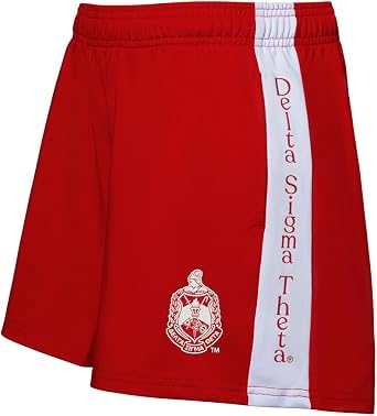 Delta Sigma Theta Athletic Shorts Small Red