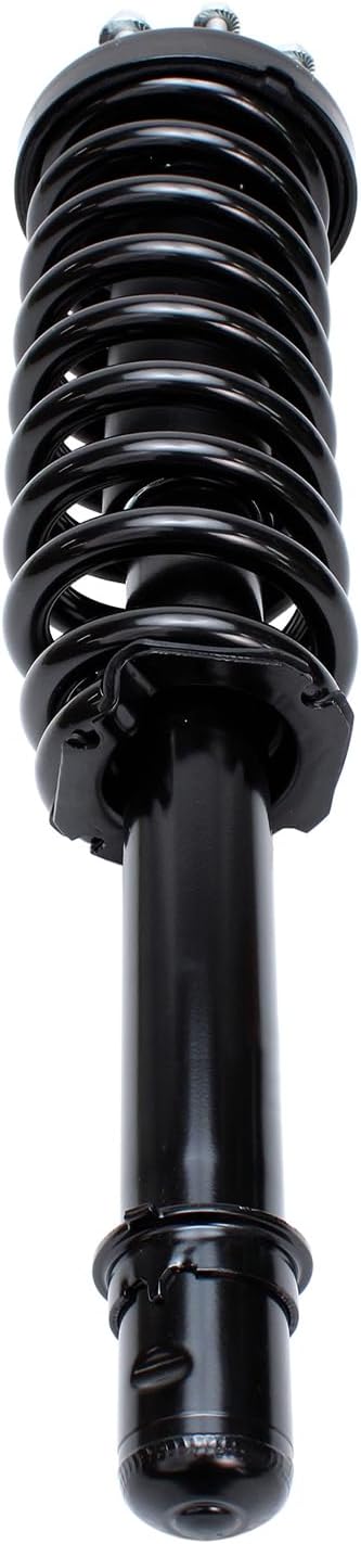 Detroit Axle - Front Left Strut for 2003-2007 Honda Accord 2004 2005 2006, Driver Side Strut Coil Spring Assembly Replacement Suspension Quick Install Ready Strut Shock