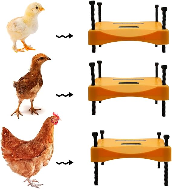 Chick Brooder Egg Incubator Adjustment Height Chicken Coops for Chicks Ducks Quail