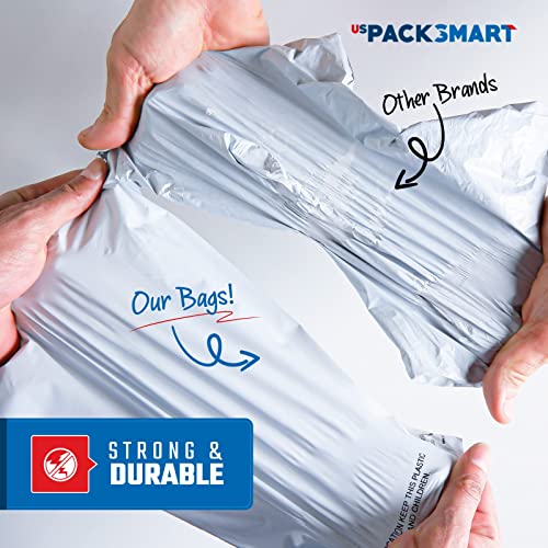 Uspacksmart Poly Mailers 9"X12" Opaque Plastic Shipping Bags. Waterproof & Self-Adhesive. 100-Pack. Ideal For Clothing Or Mail (817-00) #TOP4