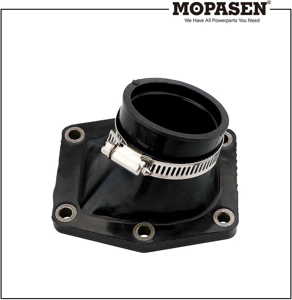 16210-HA2-770 Intake Manifold Boot with Gasket Kit Fit for Honda ATC250R 1985-1986 for Honda FourTrax 250 TRX250R 2x4 1986 1987 1988 1989 38-39mm 1050-0059