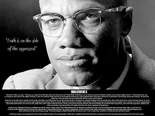 777 Tri-Seven Entertainment Póster de Malcolm X Truth is On Side of The ...