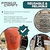 Frisco Craft Clear Transfer Tape for Vinyl Roll – Lay Flat Application Tape, Cricut & Silhouette, Medium Tack Transfer Paper for Decals, Stickers, Clear Contact Paper for Permanent Vinyl 12" x 50 Ft #3