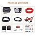 maXpeedingrods On Board Air Compressor System Universal Air Spring Compressor Kit with Gauge Air Line T Fittings for Trucks Vans