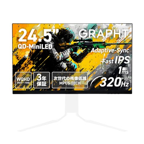 Amazon.co.jp: 【スタンドレス (スタンドなし) 】GRAPHT QD MiniLED