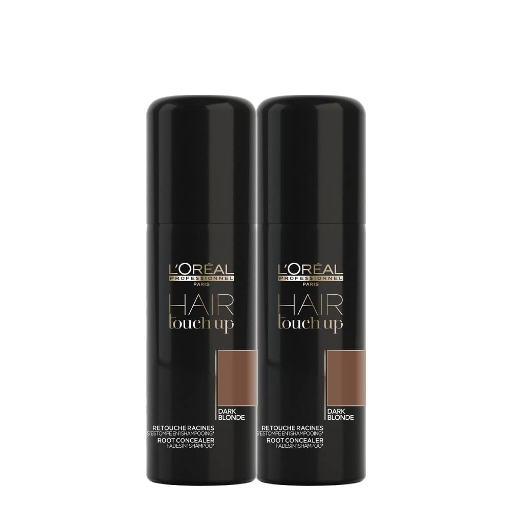 L'Oreal Hair Touch Up Dark Blonde 75ml x2