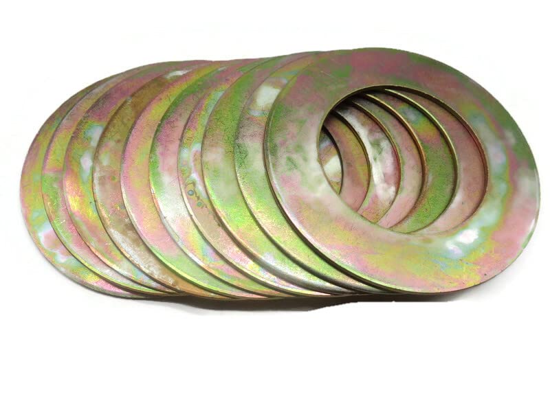 Excavator Bucket Pin Shims Spacer Washer 132 mm X81 mm X 2.5 mm Set of 10 Pc. by Aries