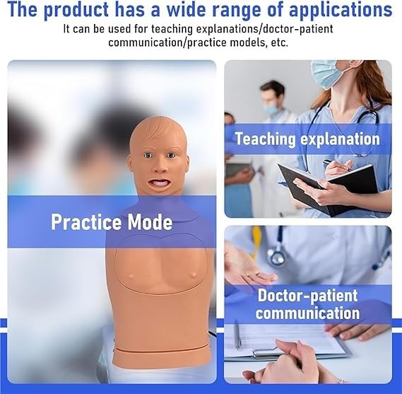 Intubacyjny model pielęgnacji nosowo-żołądkowej i tchawicy, pomoc dydaktyczna, symulator tracheostomii płukania żołądka