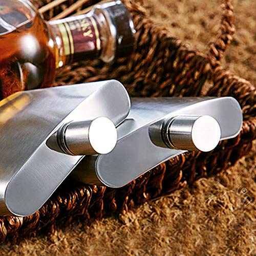 Dibiao Bar Drink RVS Pocket Hip Flask Duurzame Kolf Lekvrij Gemakkelijk Giet Perfect voor Mannen of Vrouwen om Whiskey te drinken - Image 4