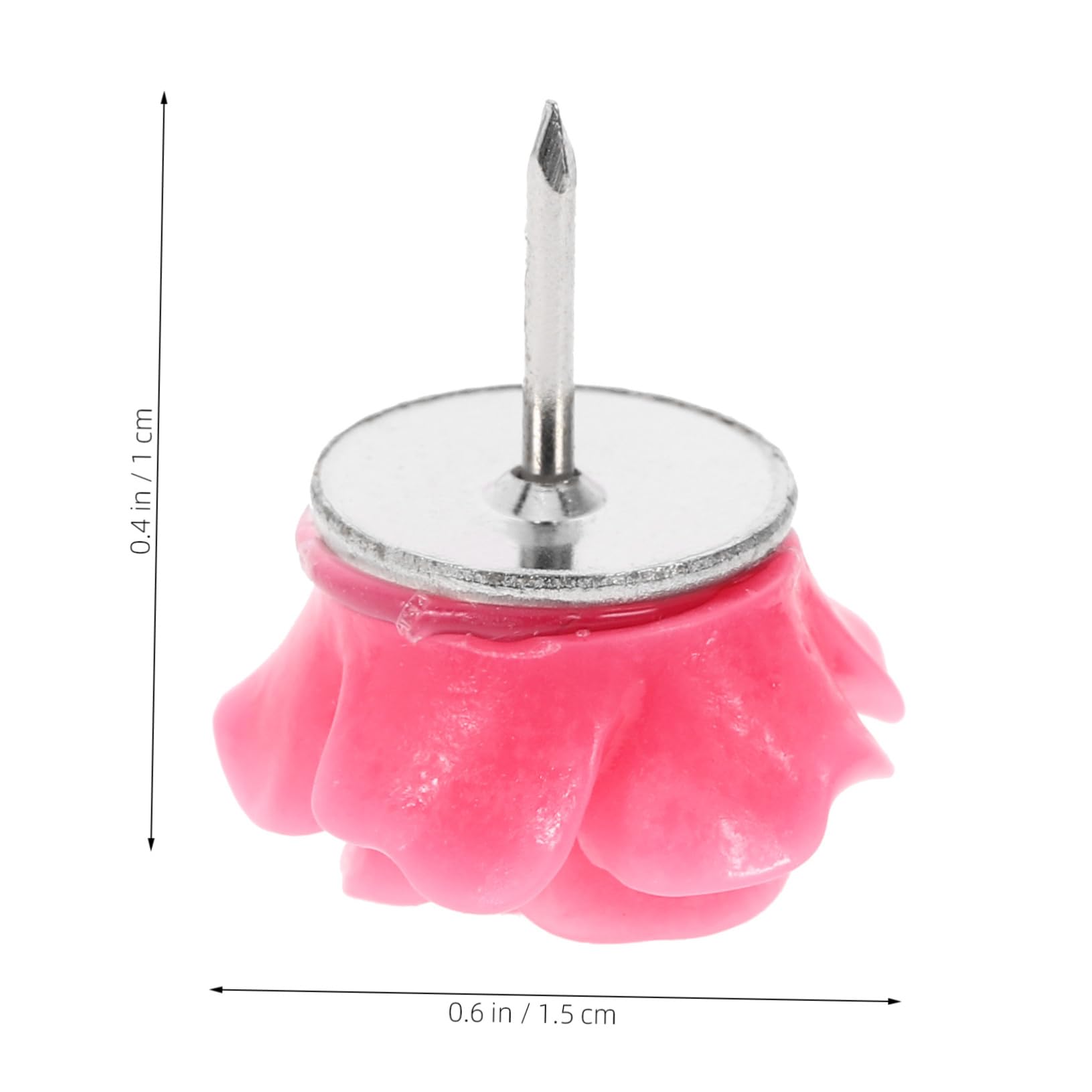 SHINEOFI 150stücke Delicate Flower Push Wiederverwendbare Reißnägel -Design Für Korktafeln Bastelprojekte Und Für Zuhause Und Büro Farben