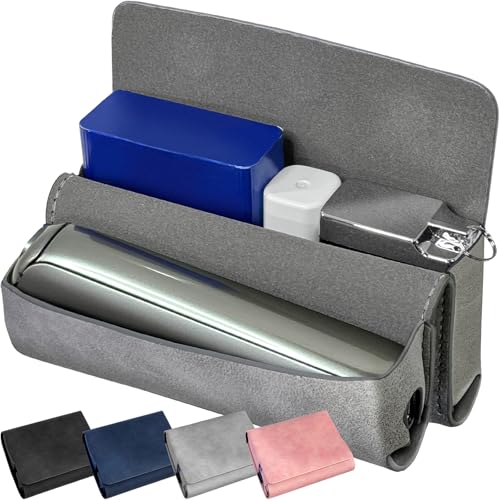 SOAREM �v���[���I�[�� �P�[�X �J�o�[ For Ploom AURA �Ή� �I�[���C������ ���[ �|�[�` �y���΂����A�N�Z�T����̎��[�z�v���[�� ���^ �X�E�F�[�h (�O���[)