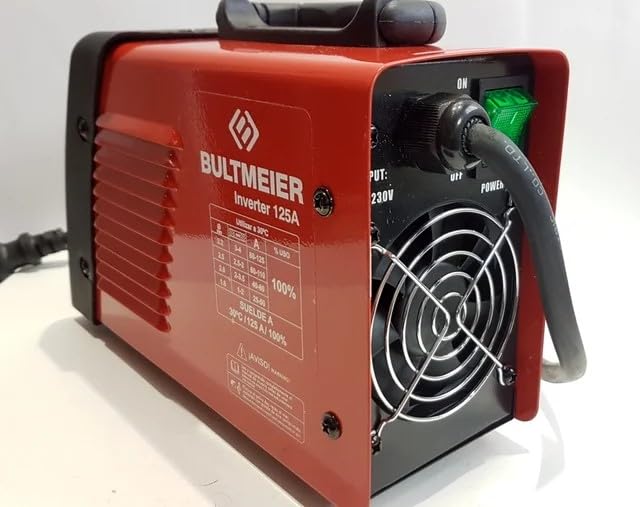 Equipo de soldadura de arco eléctrico Bultmeier Inverter apto para Ø3,2mm 125A