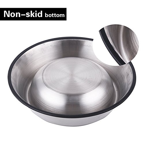 Image of Pets Empire Steel Feeding Bowl for Big Breeds for Dogs (XL)