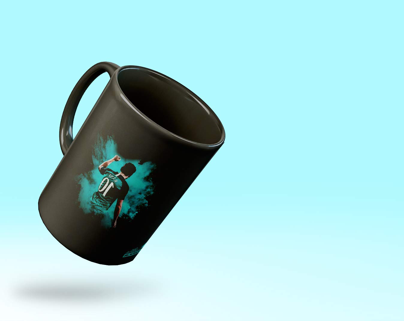 Tee Mafia Harry Kane Black Mug with Print | Football Coffee Mug | for Your Friends| Salah Best Wishes | 330 ml, Microwave & Dishwasher Safe| Tottenham Hotspur Coffee Mug -NM-134-HARRY-KANE-1 1