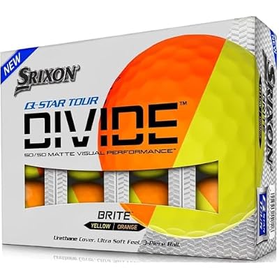 Srixon Q-Star Tour Divide Golf Balls (Prior Generation)