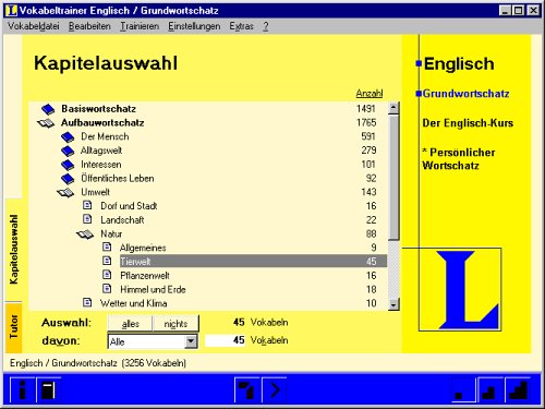 Langenscheidt Vokabeltrainer 2.0 Englisch