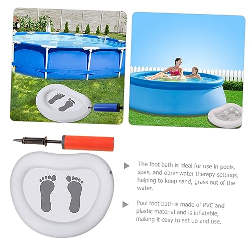 Bañera Inflable para Pies con Masaje FOMIYES miniatura 3